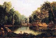 Robert S.Duncanson Little Miami River Germany oil painting artist